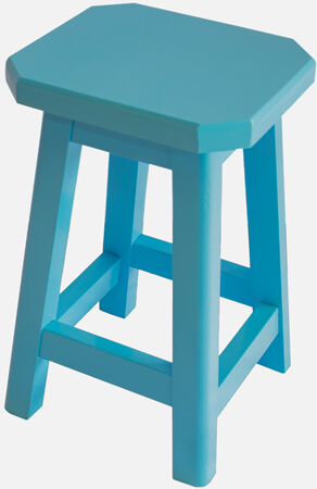 Brixner Esquadrias - Banqueta 45cm Linha Colors Azul